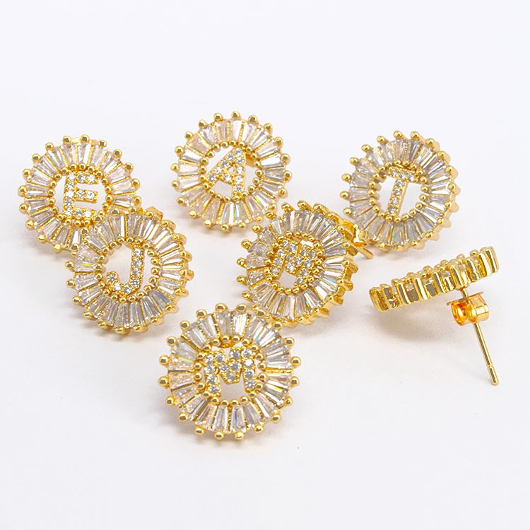 The Perfect Gift - Initial Letter Earrings