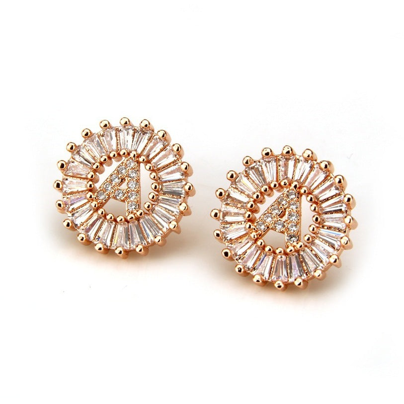 The Perfect Gift - Initial Letter Earrings