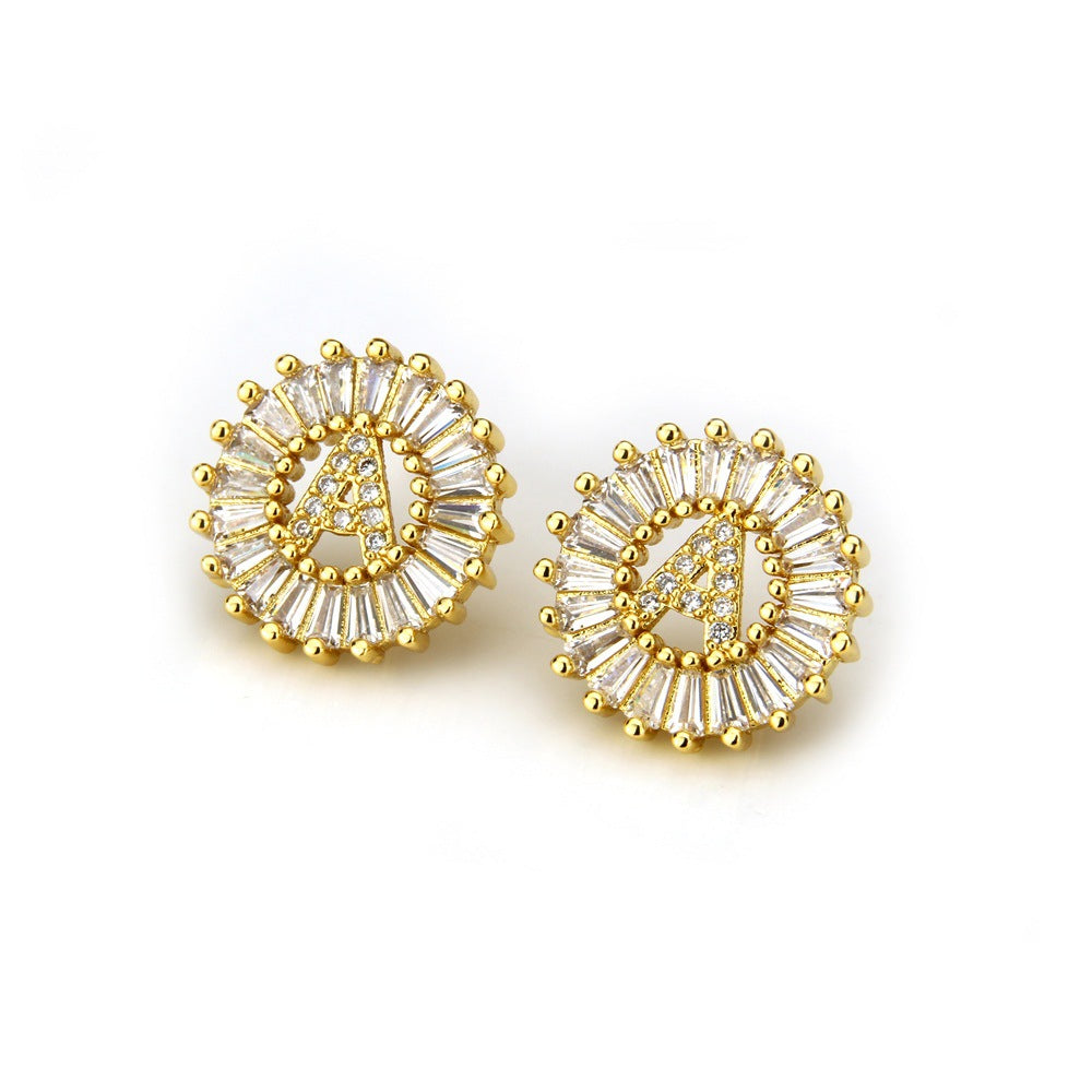 The Perfect Gift - Initial Letter Earrings